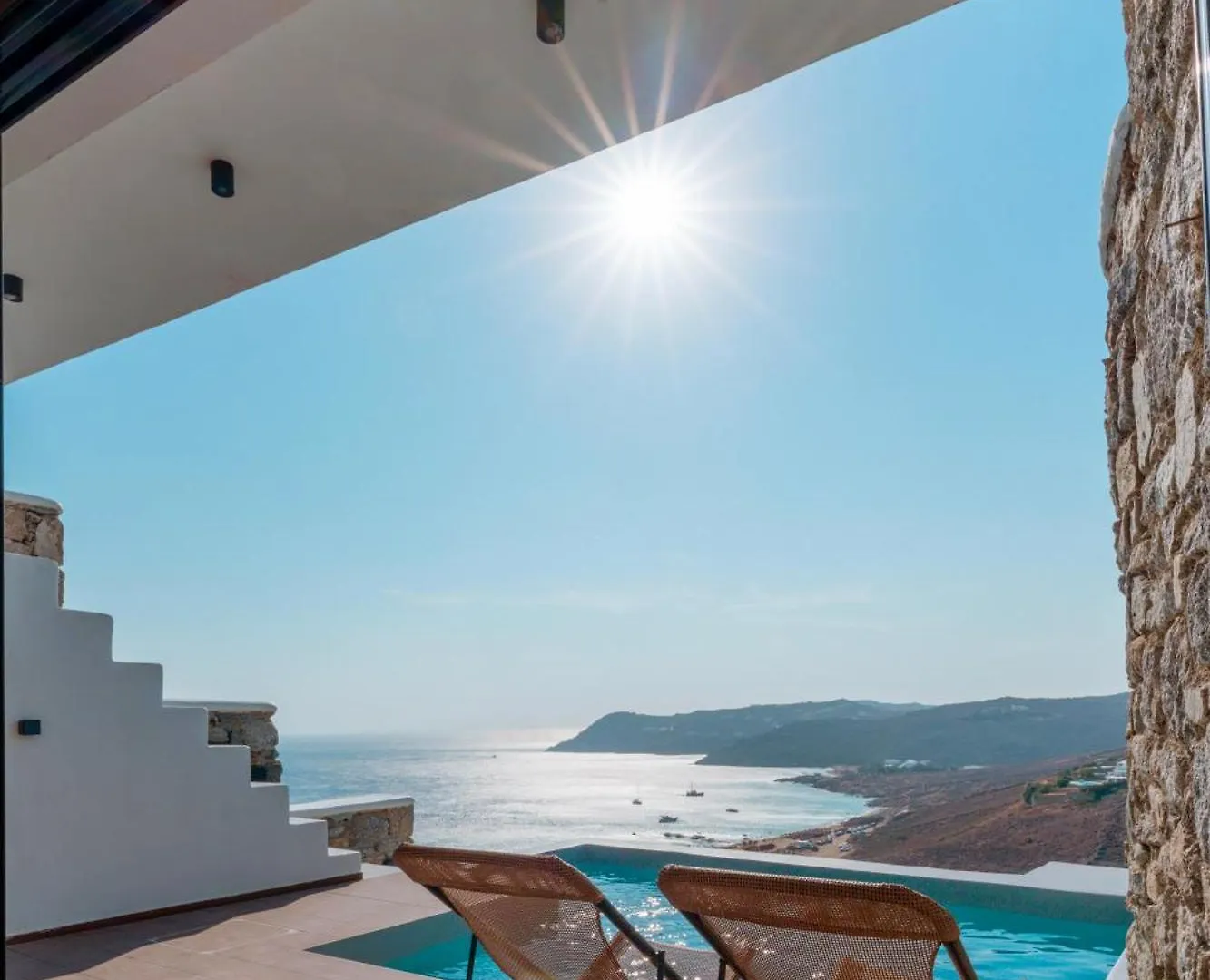 Hébergement de vacances Luxury House With Private Pool At Elia Beach Mykonos Town